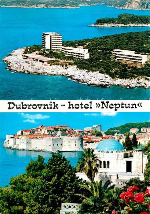 Dubrovnik Ragusa Hotel Neptun Küste Altstadt