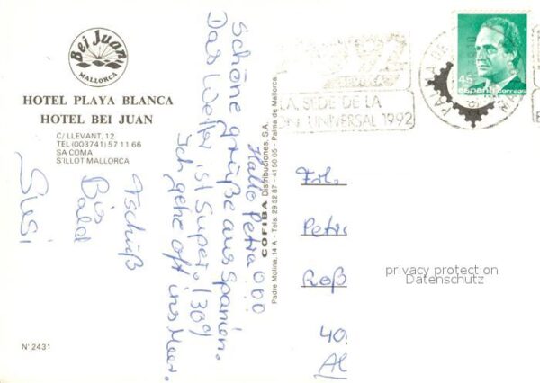 Sa Coma Hotel Playa Blanca – Bild 2
