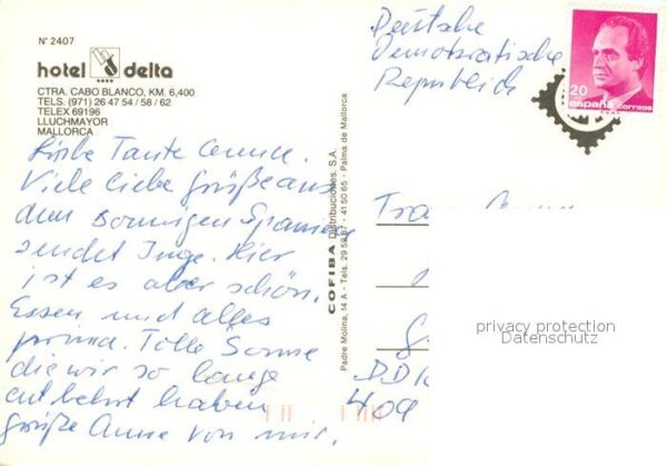 Lluchmajor Fliegeraufnahme Hotel Delta – Bild 2