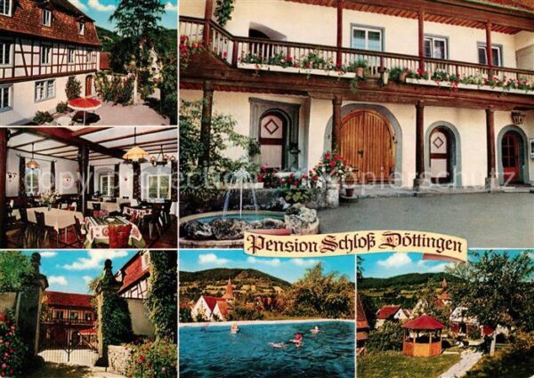 Doettingen Braunsbach Pension Schloss Döttingen