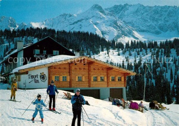 Ehrwald Tirol Gasthaus Alpenglühn Sportalm Mieminger
