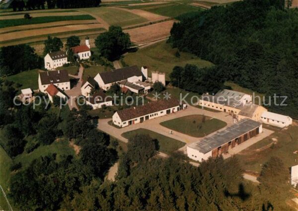 Steinerskirchen Fliegeraufnahme Marien Wallfahrtskirche