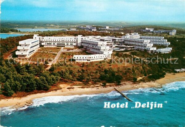 Porec Fliegeraufnahme Hotel Delfin