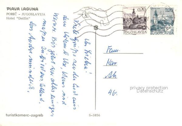 Porec Fliegeraufnahme Hotel Delfin – Bild 2