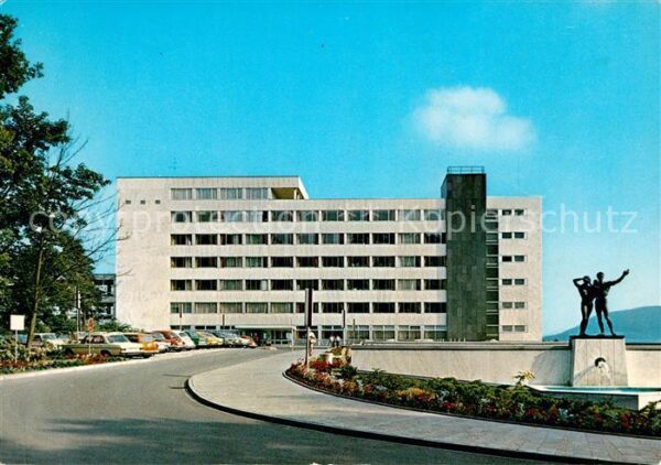 Hoexter Weser Weserbergland Klinik Haupteingang
