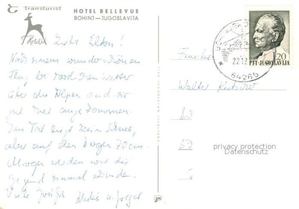 Bohinj Hotel Bellevue – Bild 2
