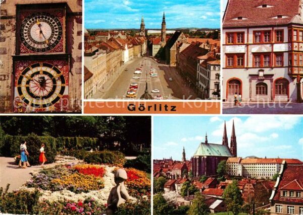 Goerlitz Sachsen Rathausuhren Reichenbacher Turm Ratsapo