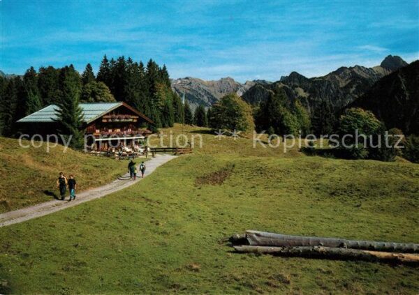 Oberstdorf Berggaststätte Hochleite