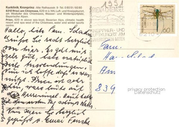 Prien Chiemsee Kurklinik Kronprinz – Bild 2