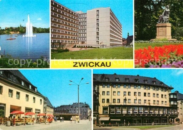 Zwickau Sachsen Schwanenteich Internat Robert Schumann