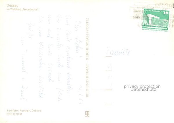 Dessau-Rosslau Waldbad Freundschaft – Bild 2