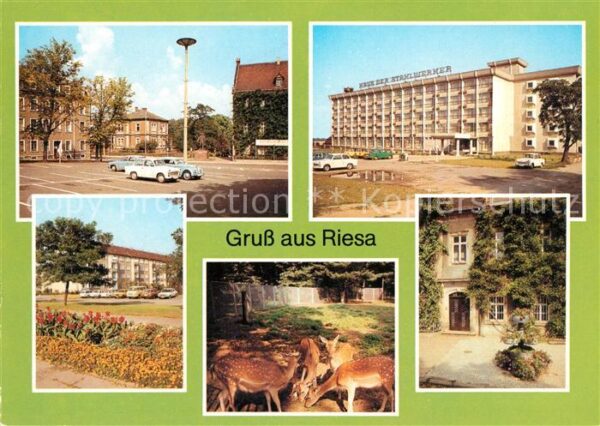 Riesa Sachsen Leninplatz Haus der Stahlwerker Greifsw