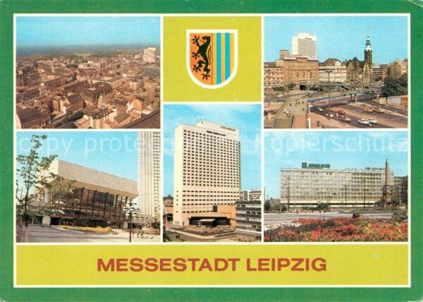Leipzig Stadtblick Friedrich Engels Platz Neues