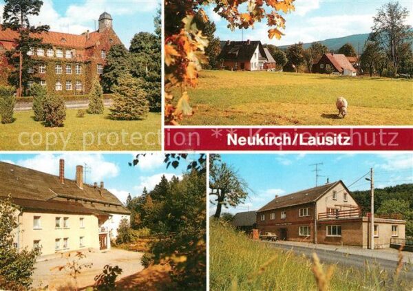 Neukirch Lausitz Polytechn Oberschule Teilansicht Valten