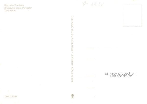 Dippoldiswalde Osterzgebirge PdF Kreiskulturhaus Parksäle Stadtblick – Bild 2