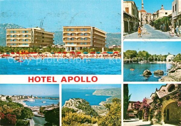 Faliraki Rhodos Hotel Apollo Teilansichten