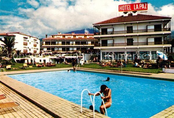 Puerto de la Cruz Hotel La Paz Schwimmbad