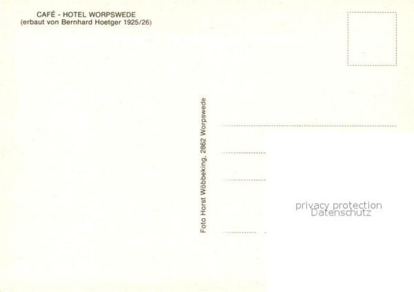 Worpswede Cafe Hotel Worpswede – Bild 2