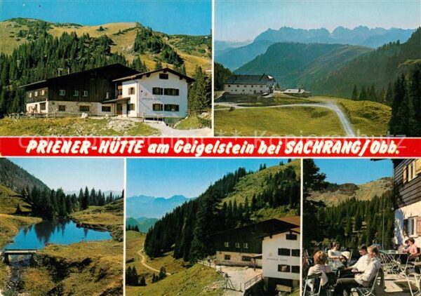 Sachrang Chiemgau Priener Hütte am Geigelstein Teilansich