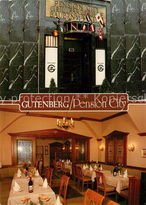Wien Restaurant Gutenberg Gastraum