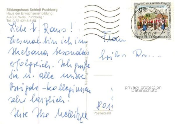 Wels Bildungshaus Schloss Puchberg – Bild 2