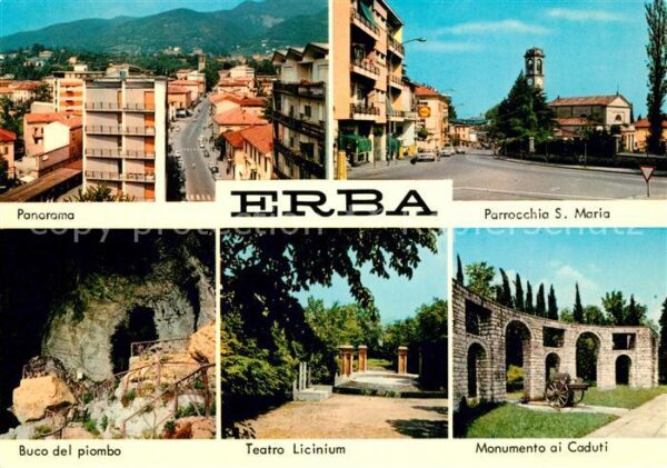 Erba Como Panorama Parrocchia S Maria Buco del pi