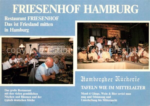 Hamburg Restaurant Friesenhof und Hamborgher Kü