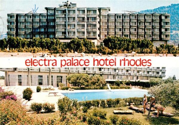 Rhodos Rhodes Aegaeis Electra Palace Hotel Schwimmbad