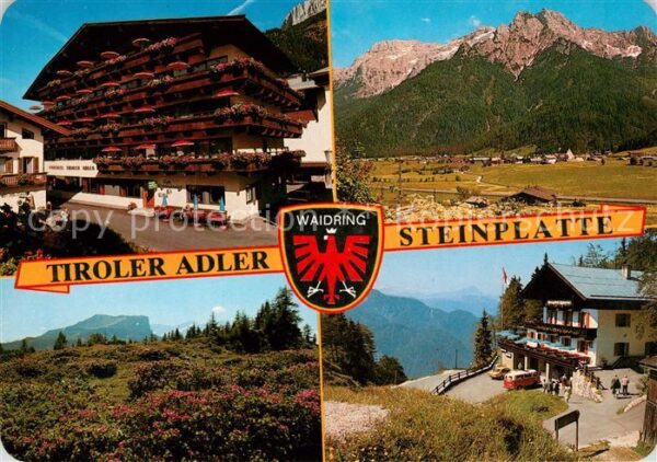 Waidring Tirol Sporthotel Tiroler Adler Alpengasthof S