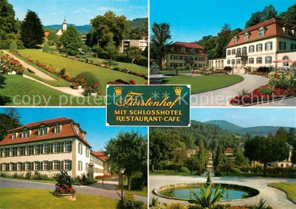 Bad Brueckenau Staatsbad Fürstenhof mit Schlosshotel R