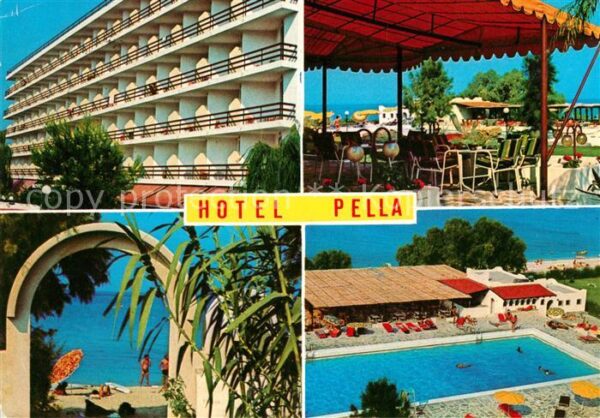Halkidiki Chalkidiki Hotel Pella Hanioti Swimmingpool Terras