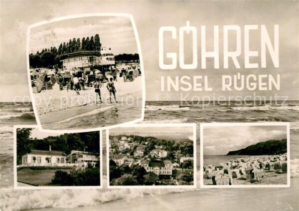 Goehren Ruegen Strand Strandkörbe