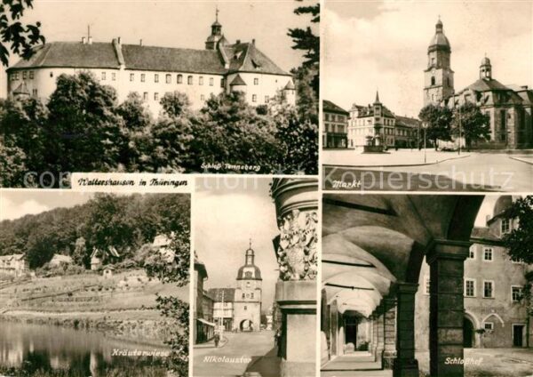 Waltershausen Gotha Schloss Tenneberg Markt Kräuterwiese Ni