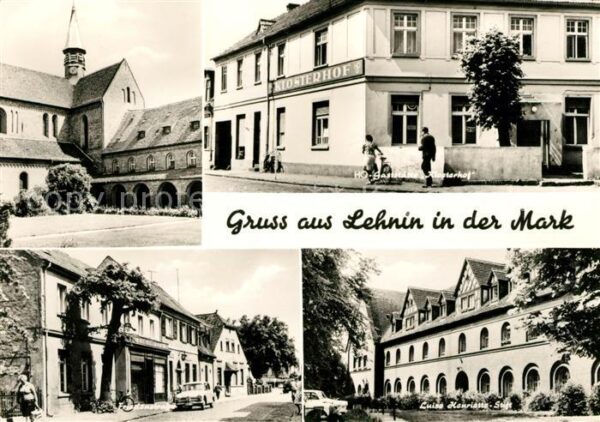 Lehnin HO Gastsstätte Klosterhof Kloster Luise