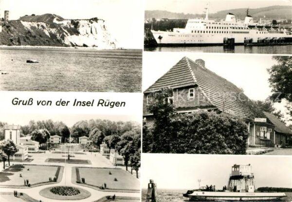 Insel Ruegen Kap Arcona Fährschiff Sassnitz Vitt Wit