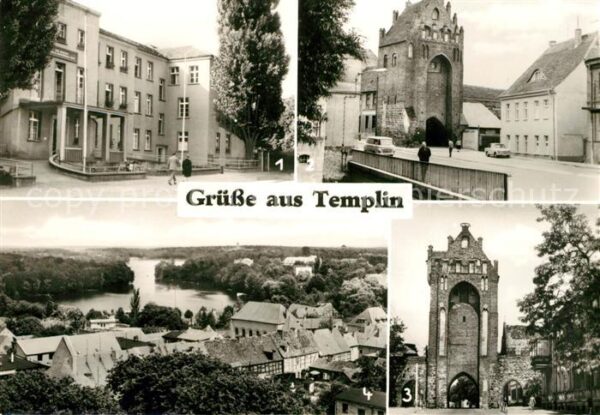 Templin Krankenhaus Mühlen Tor Berliner Tor Sta