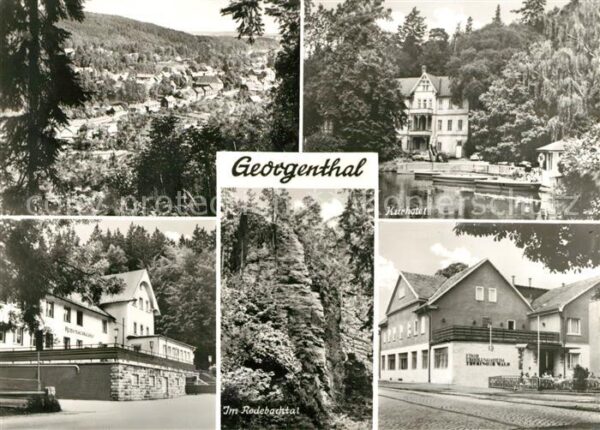 Georgenthal Gotha Kurhotel rodebachtal Panorama