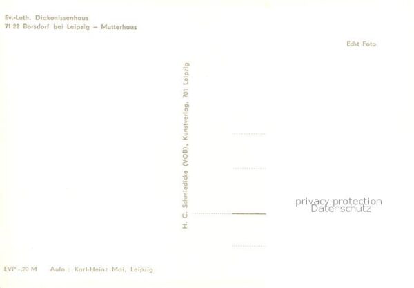 Borsdorf Parthe Evangelisch lutherisches Diakonissenhau – Bild 2