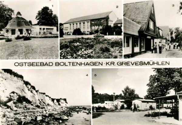 Boltenhagen Ostseebad Pavillon Bar FDGB Erholungsheim Fritz R