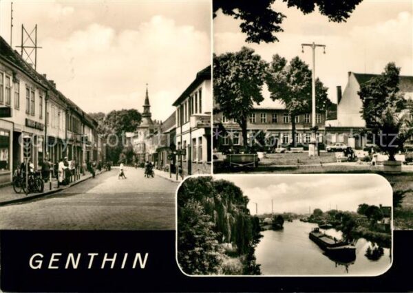 Genthin Ernst Thälmann Straße Ernst Thälmann Pl