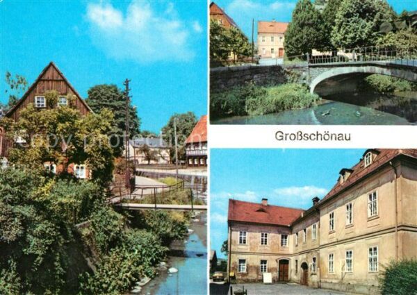 Grossschoenau Sachsen Lausur Mandau Damastmuseum Kupferhaus
