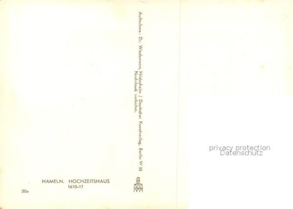 Hameln Weser Hochzeitshaus – Bild 2
