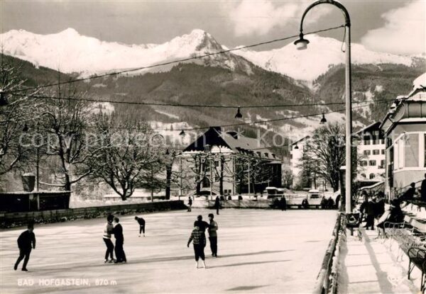 Hofgastein Bad Eisbahn Winter