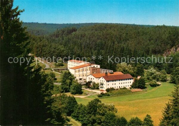 Windischenbach Fliegeraufnahme Diözesan Exerzitienhaus