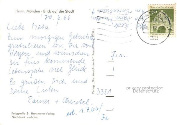 Hannoversch Muenden Fliegeraufnahme – Bild 2