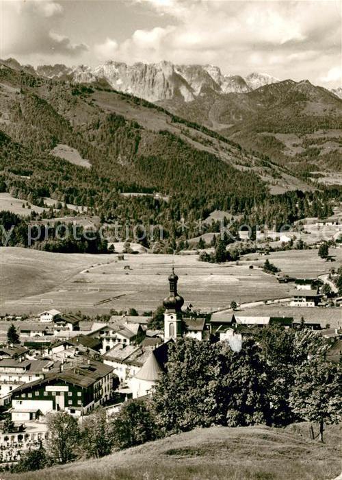 Reit Winkl Panorama Wilder Kaiser