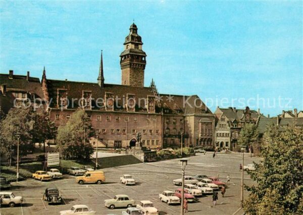 Zeitz Rathaus Friedensplatz