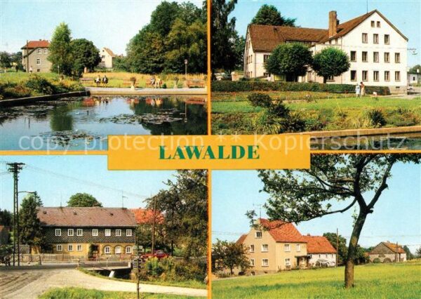 Lawalde Seerosenteich FDGB Vertragshaus Kretsch