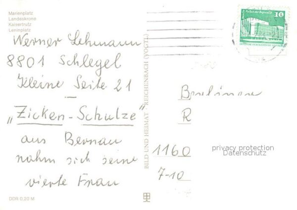 Goerlitz Sachsen Marienplatz Landeskrone Kaisertrutz Len – Bild 2