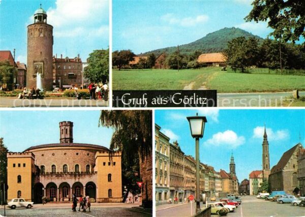 Goerlitz Sachsen Marienplatz Landeskrone Kaisertrutz Len